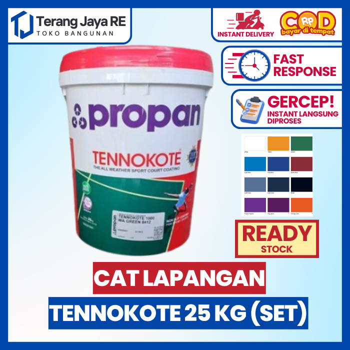 Cat Lapangan Propan Tennokote 25 Kg