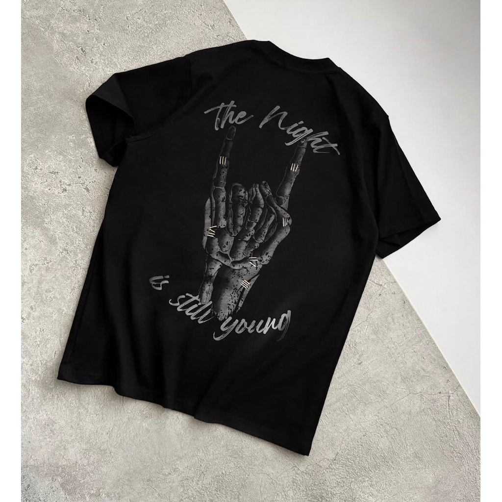 [ORIGINAL 100%] Rucas Tshirt Rockstar Skeleton / Season 9 Grand Phyton / Crystal S15 long Heritage W