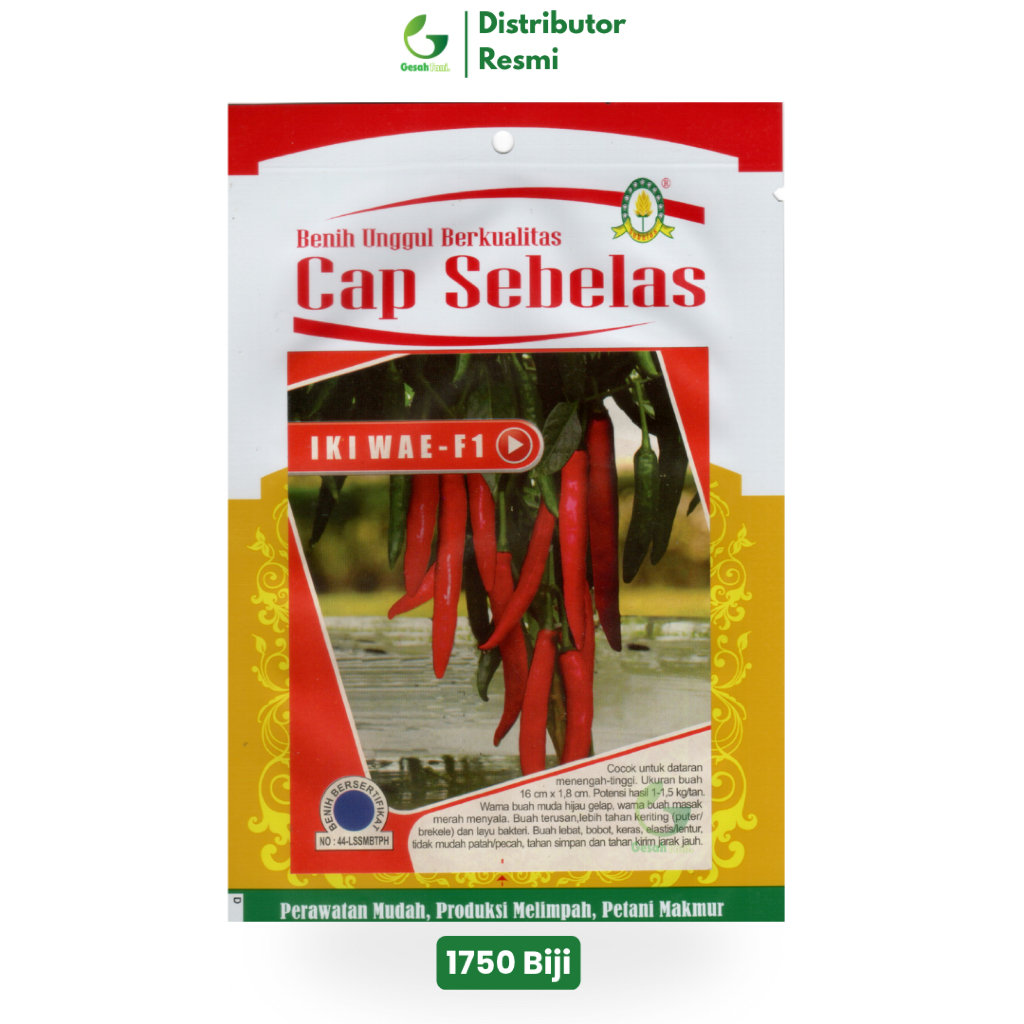 Cabe Merah Besar Tahan Virus Iki Wae F1