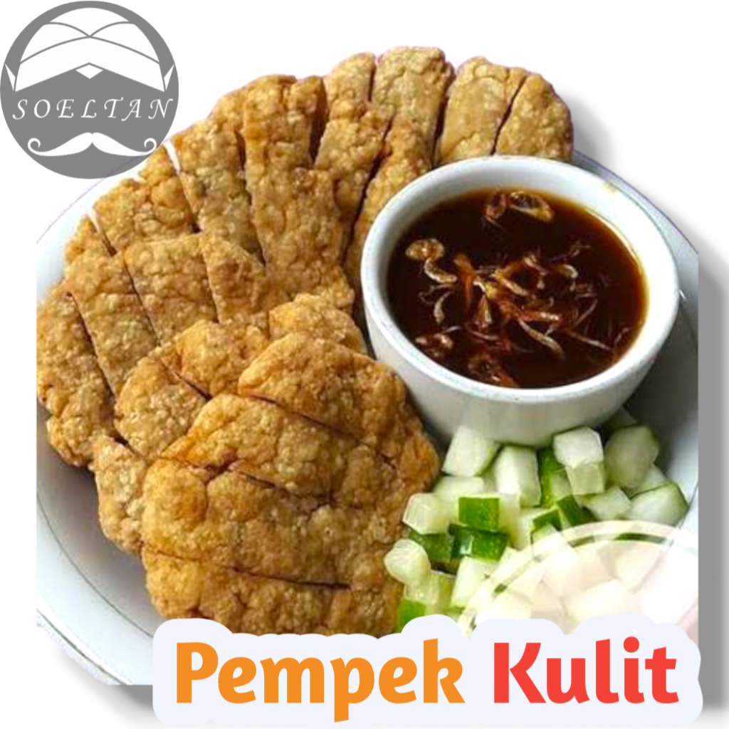 

Pempek palembang pempek Kulit + cuko