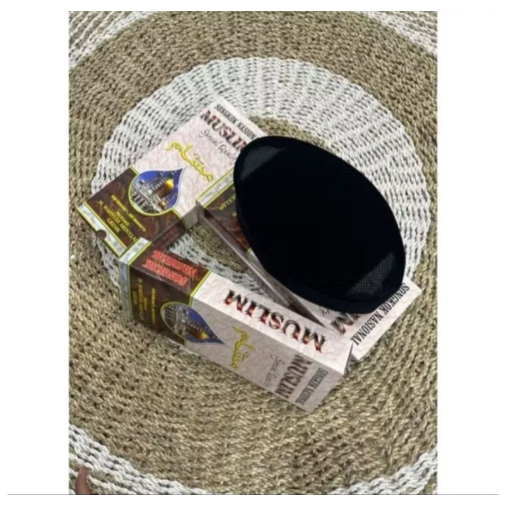 peci hitam muslim / songkok muslim 23456789 AC