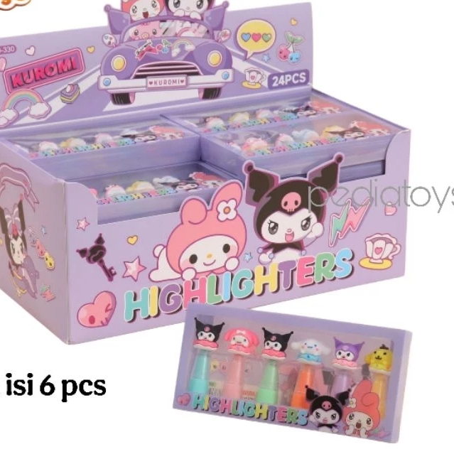 

Stabilo Highlighter Alat Tulis Sekolah Anak Kantor Karakter Sanrio