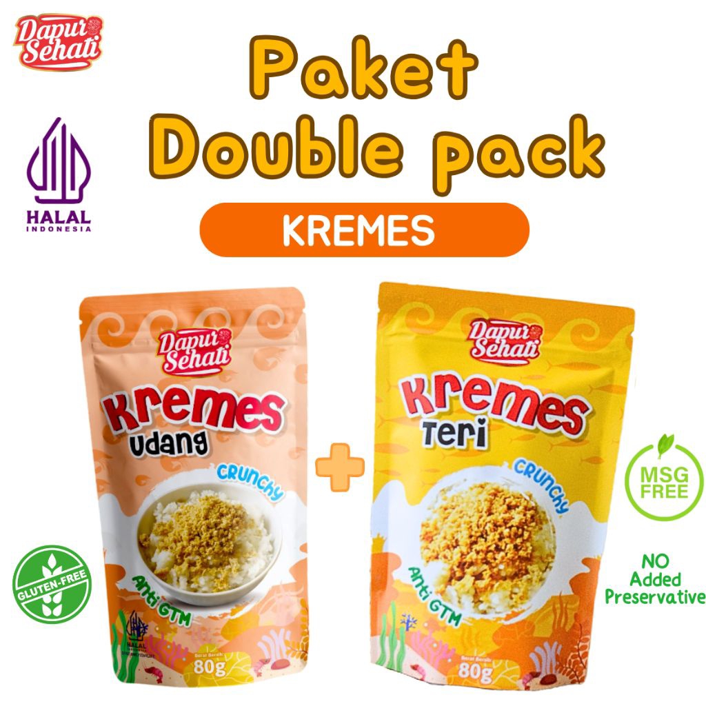 

PAKET KREMES DAPUR SEHATI/KREMES TERI/KREMES UDANG