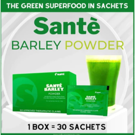 

Asli SANTE BARLEY Powder - pure organic barley grass new zeland