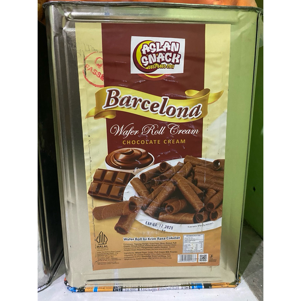 

Astor Barcelona Cokelat Stawberry Pandan100gram