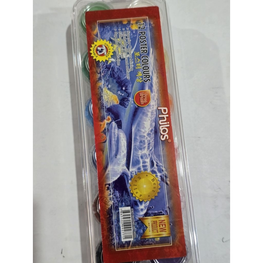 

Cat Poster 12 Warna 20ml PHILOS 70888 CAT AIR POSTER COLOUR 12 WARNA 20ML PHILOS