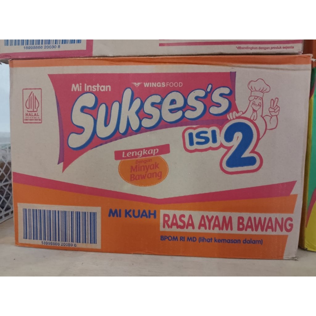 

MIE SUKSES ISI 2 AYAM BAWANG (PERDUS)