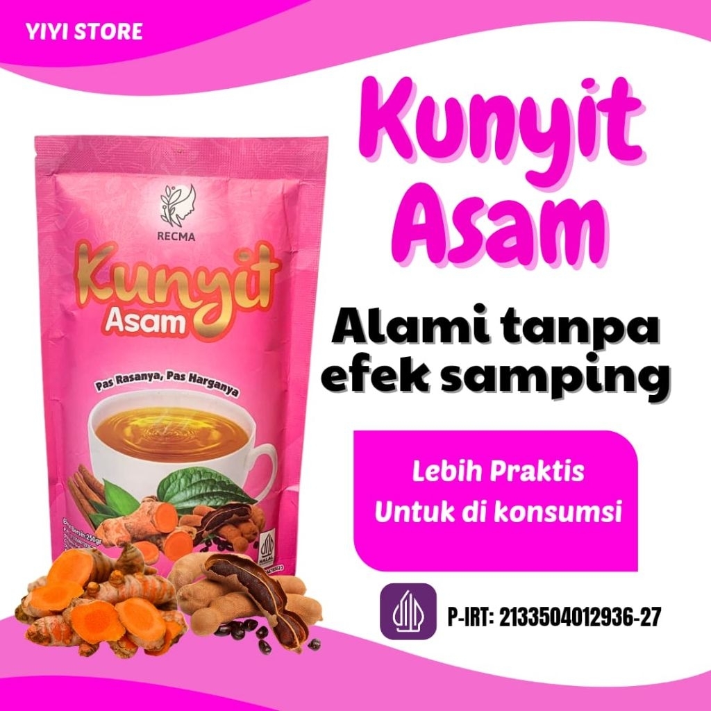 

Kunyit asam instan 250gr