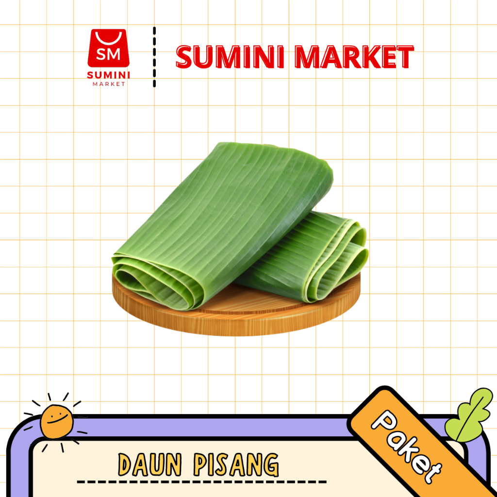 

[SM Daun Pisang 1 Ikat Segar
