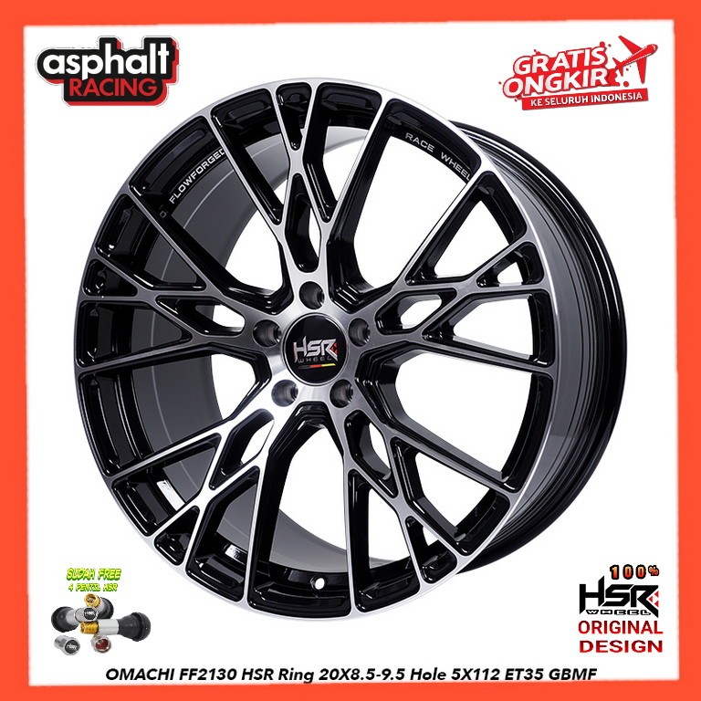VELG MOBIL RING 20 UNTUK MERCY MAZDA CX5 XENIX HSR OMACHI R20 PCD 5X112