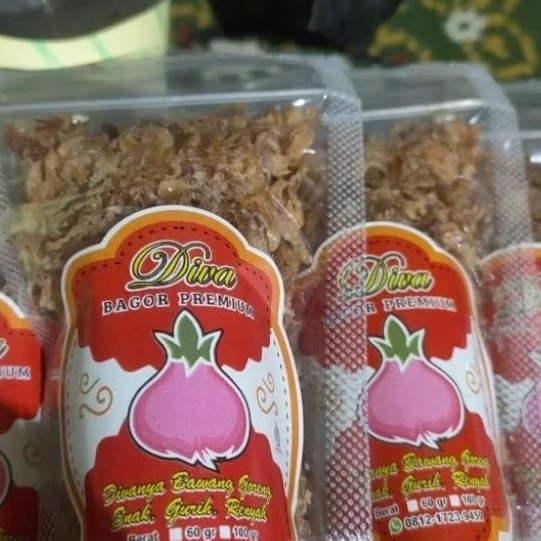 

Brambang goreng ori