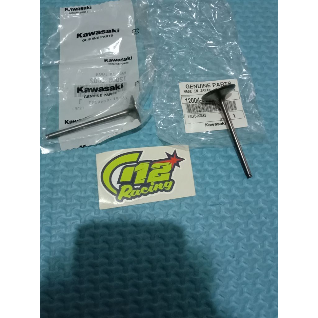 KLEP VALVE TITANIUM KAWASAKI KX ORIGINAL