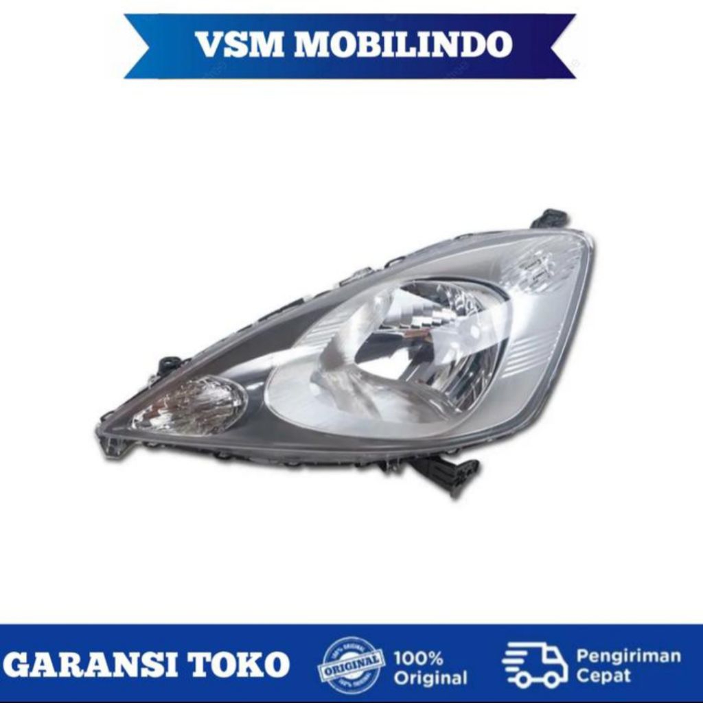 headlamp honda jazz 2010 lampu depan jazz 2010