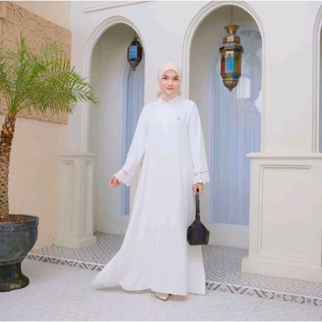 By Dolla - Jannah Abaya Dress - Baju Dress Abaya Wanita Muslim Panjang Nyaman