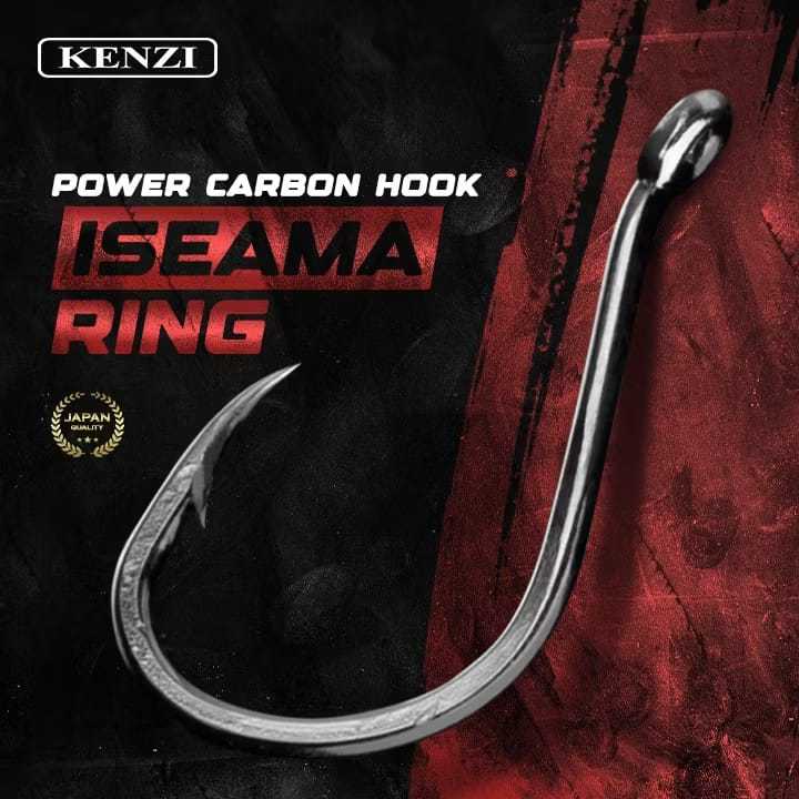 MATA KAIL KENZI ISEAMA RING POWER CARBON HOOKS BLACK NICKEL