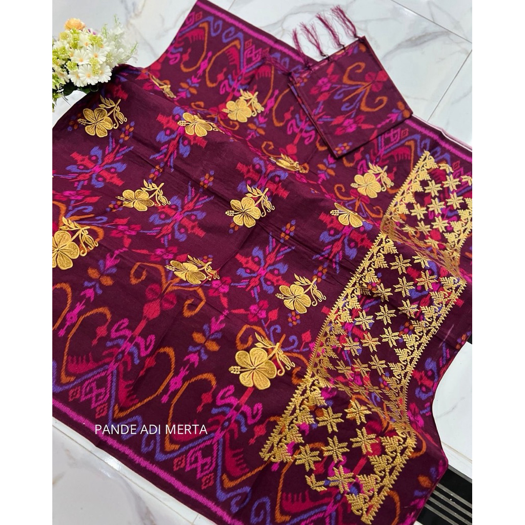 KAMEN KATUN ENDEK BORDIR TUMPAL