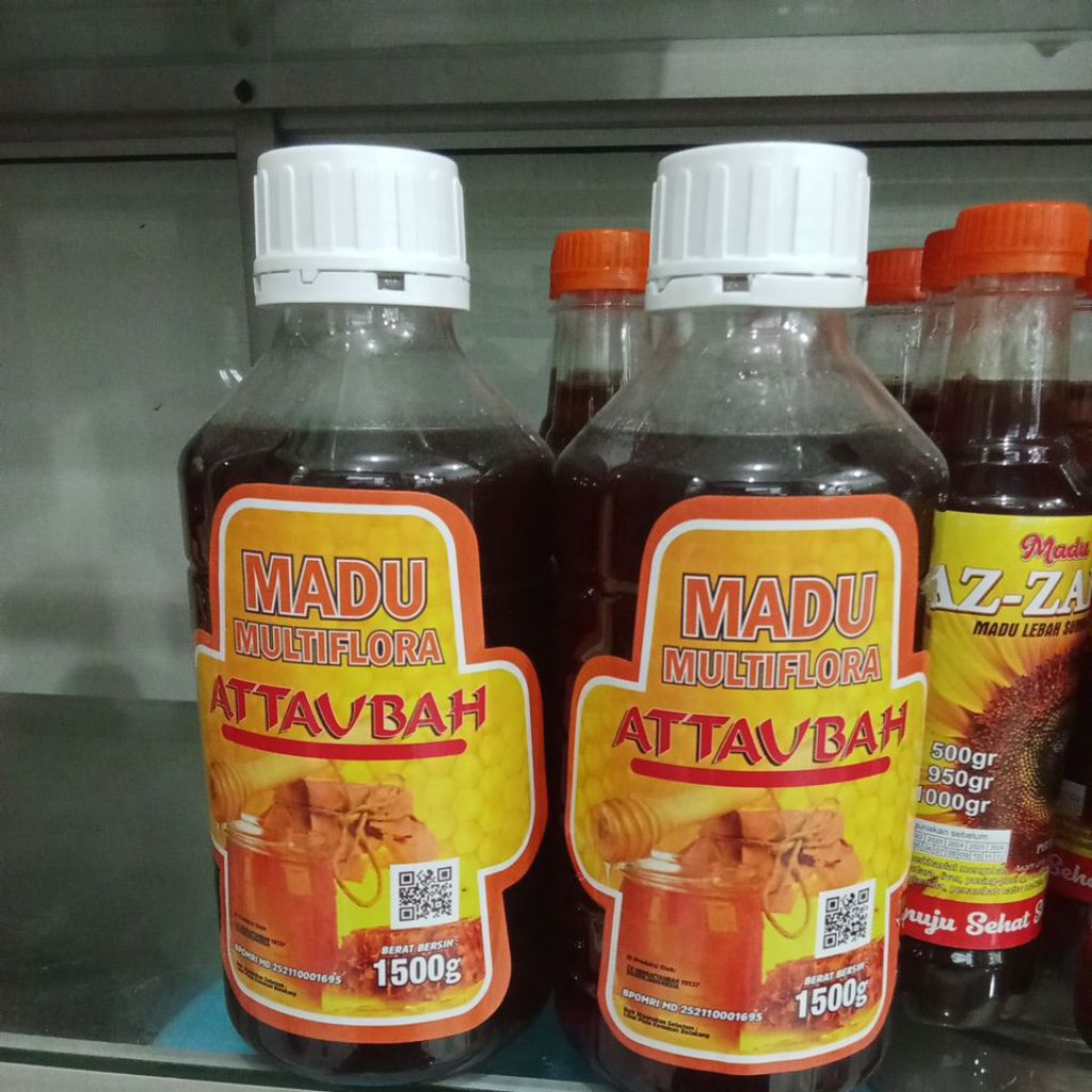 

Attaubah Madu Multiflora 1500gr (1000)