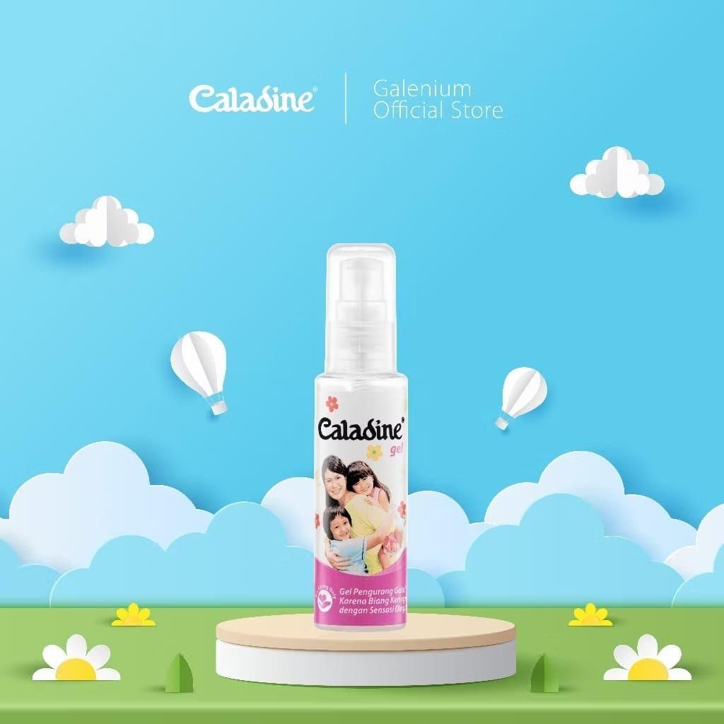 Caladine Gel Pengurang Gatal Biang Keringat 50ml