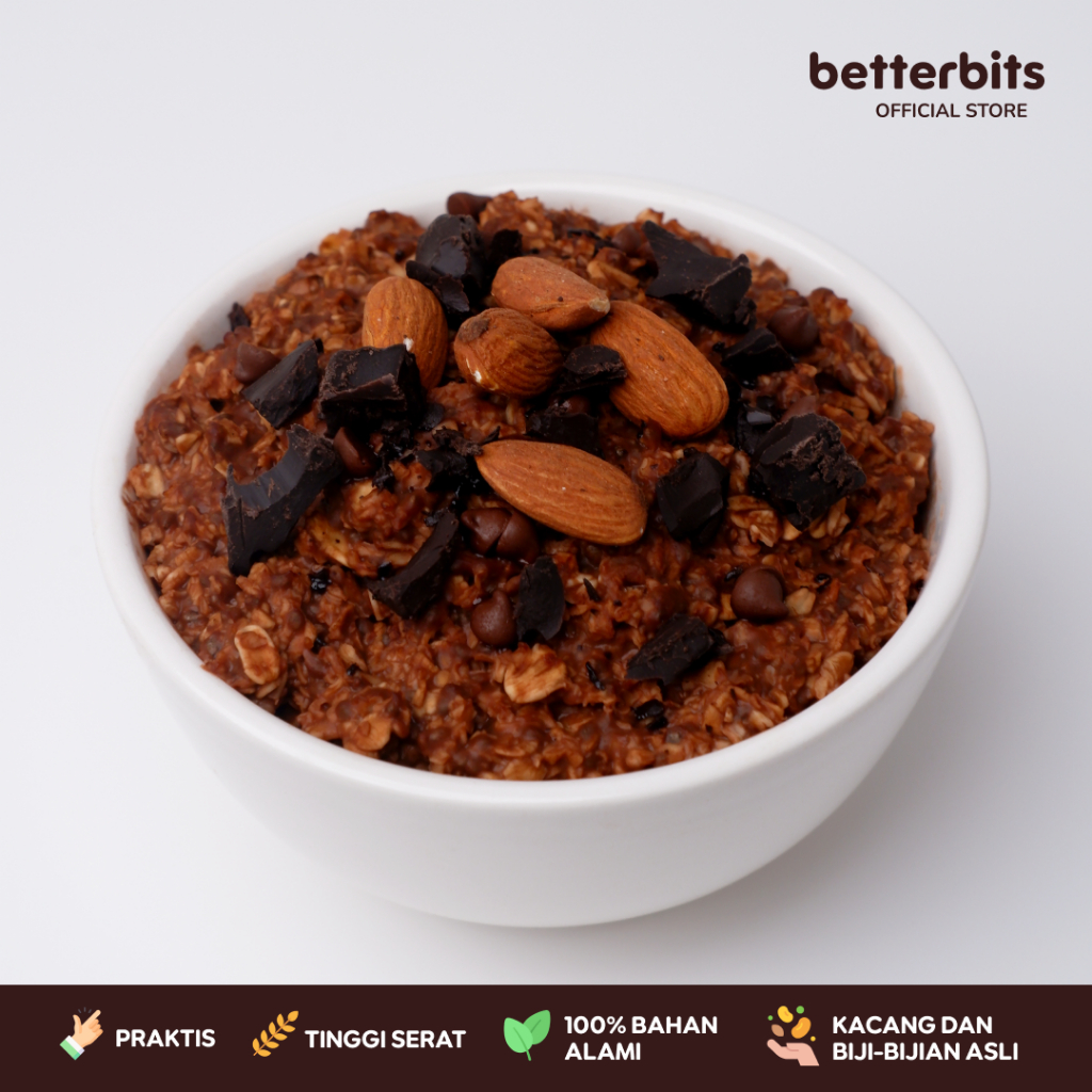 

QH Paket 7 Hari (A Week Package) - Oatmeal Instan 7x45g Sarapan Sehat & Praktis Whole Grain Sereal