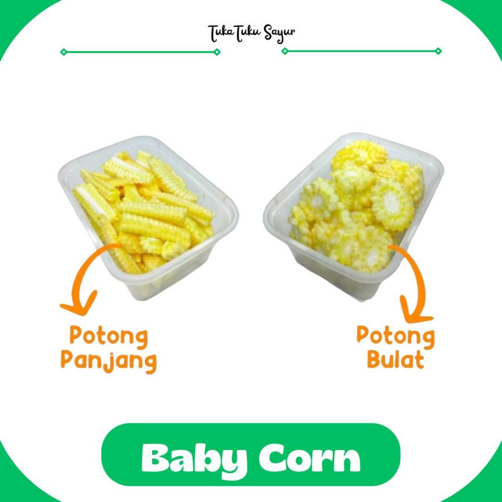 

BABY CORN POTONG 100gr - TukaTuku Sayur