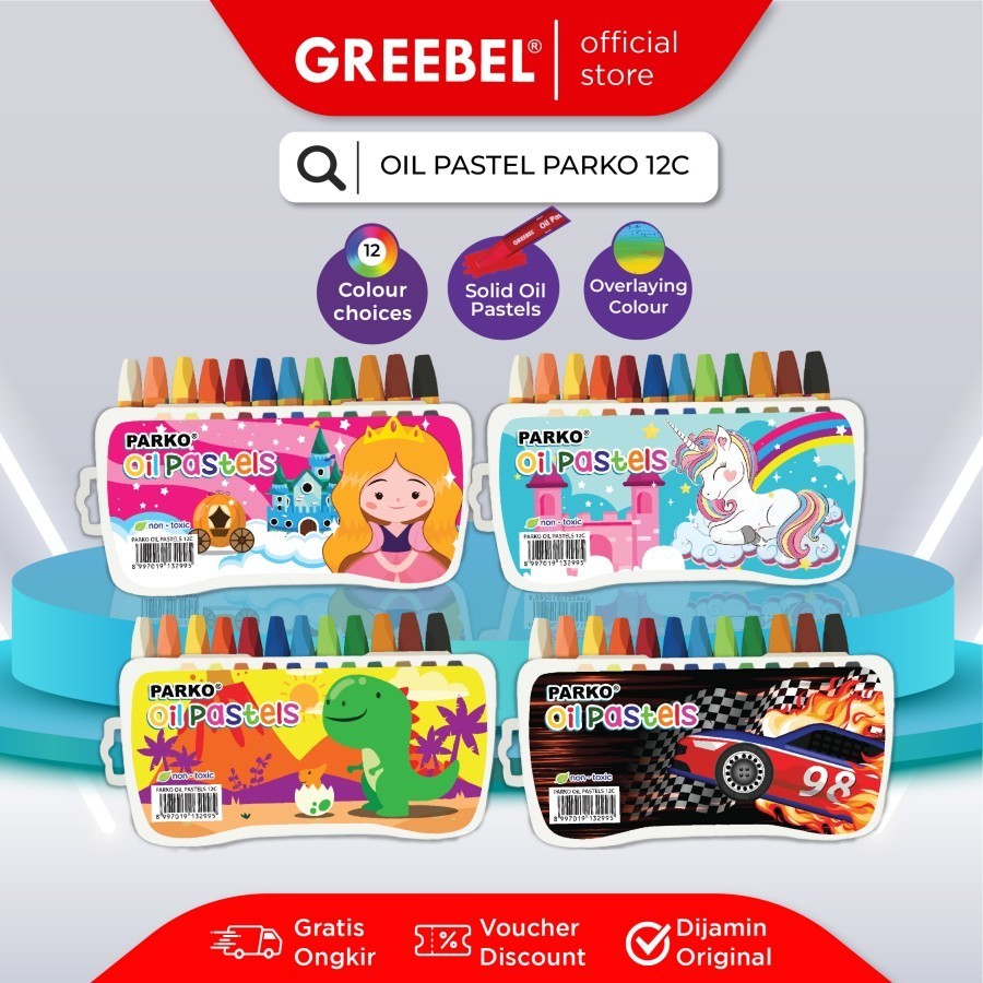 

PARKO CRAYON 12 WARNA