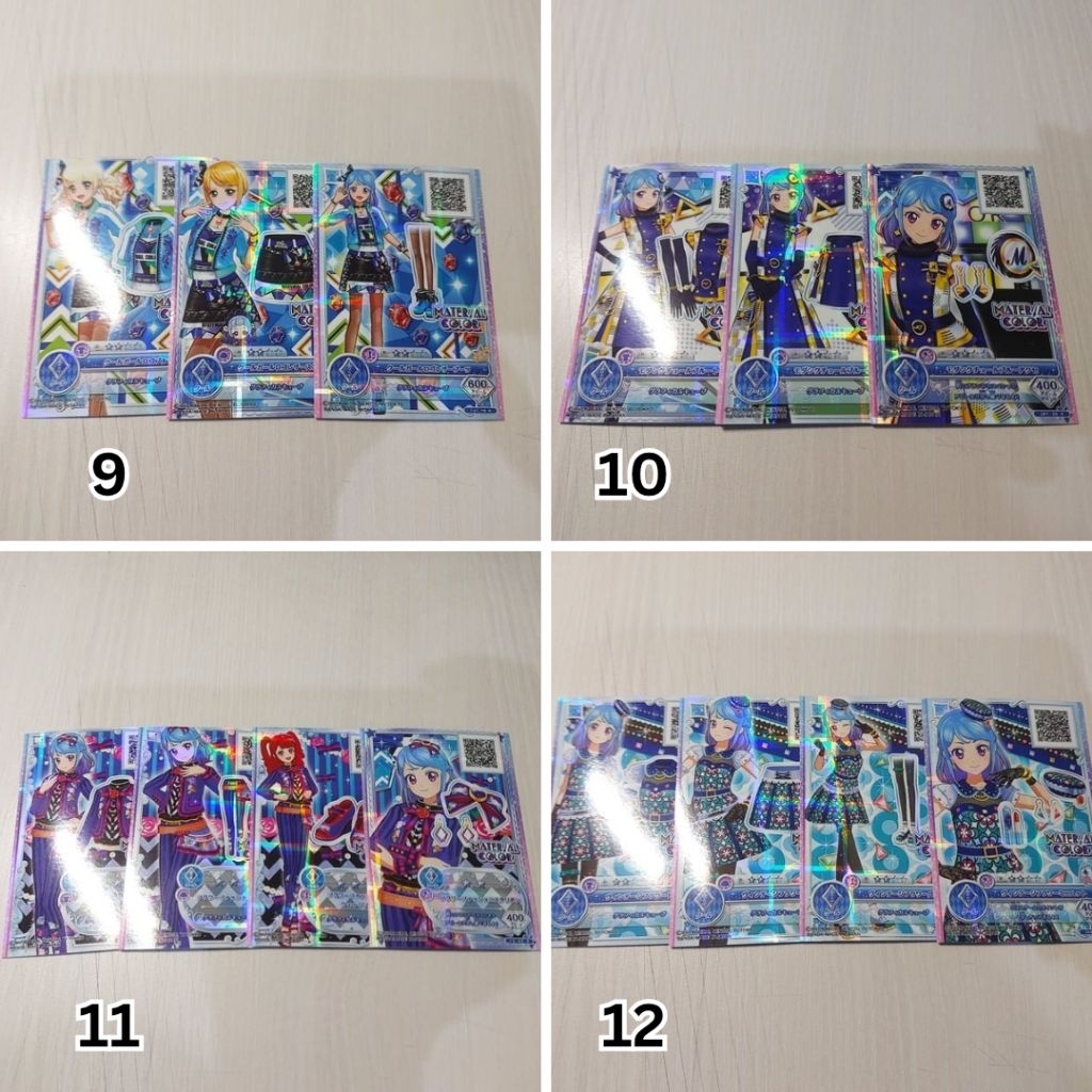 Aikatsu Friends Minato Mio Material Color Set 2