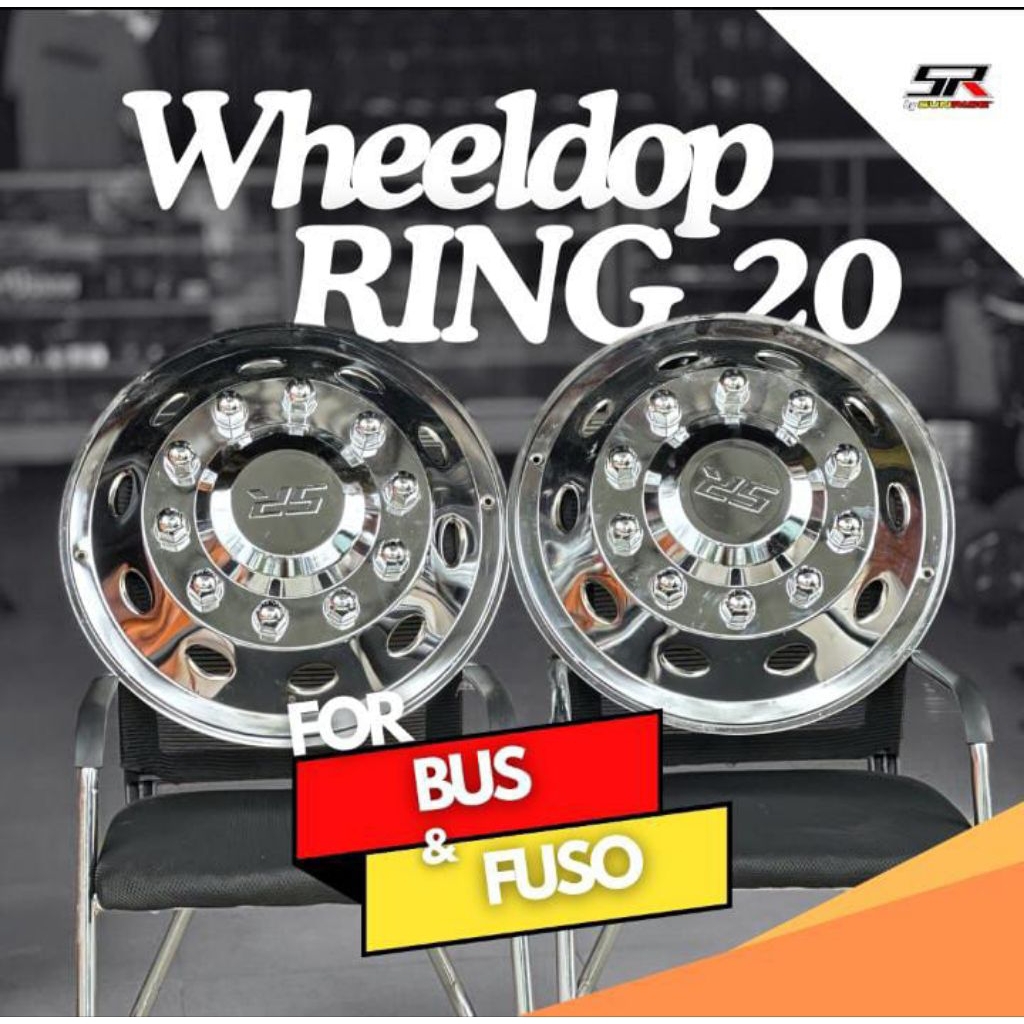 WELDOP TRUK/TRUCK RING 20 HINO/FUSO/GIGA MODEL SR PARIWISATA ENGKEL (4pcs)
