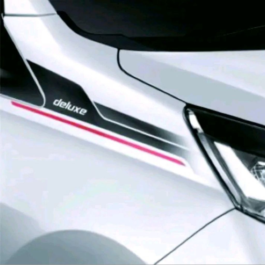 Stiker mobil sigra deluxe untuk fender sigra