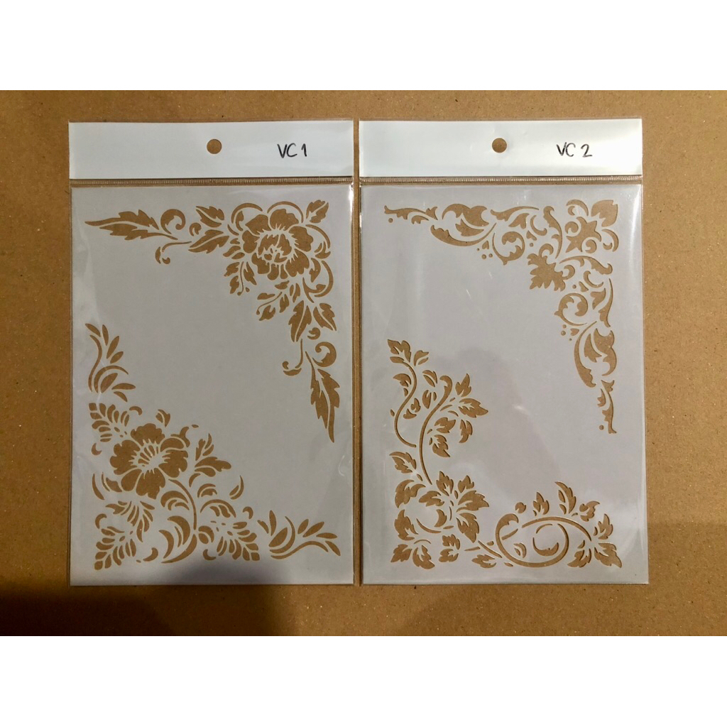 

Stencil Limited Stock Vintage Corner A5