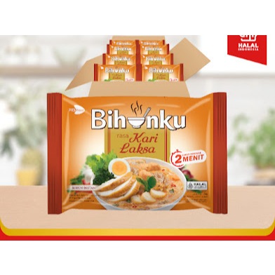 

Bihunku Instan - Kari Laksa - 1 Karton - 40 Pcs - 55gr