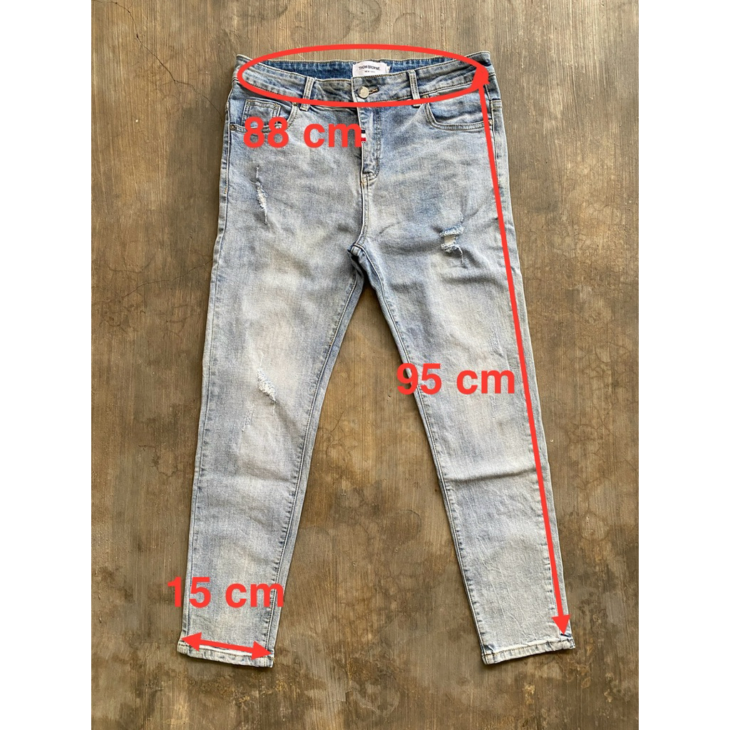 Celana jeans Thom Browne