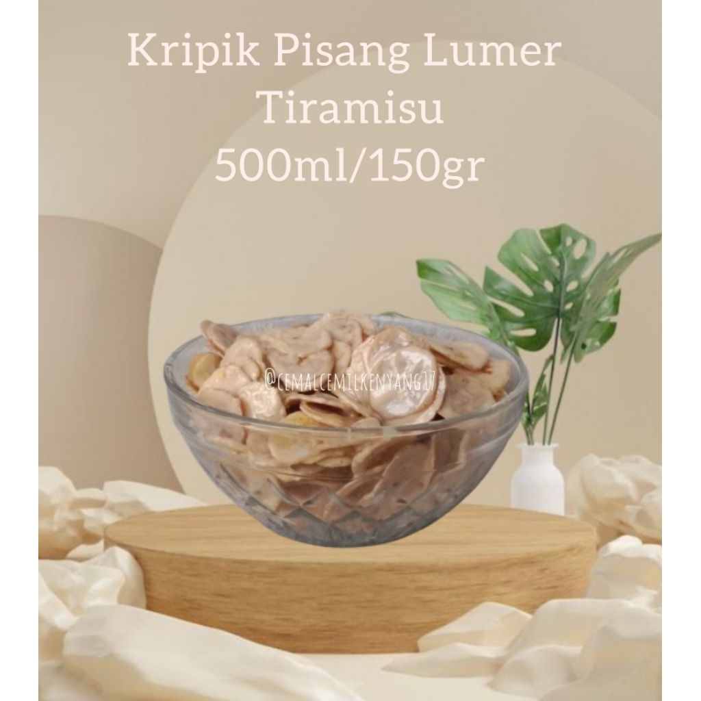 

Keripik Pisang Rasa Tiramisu