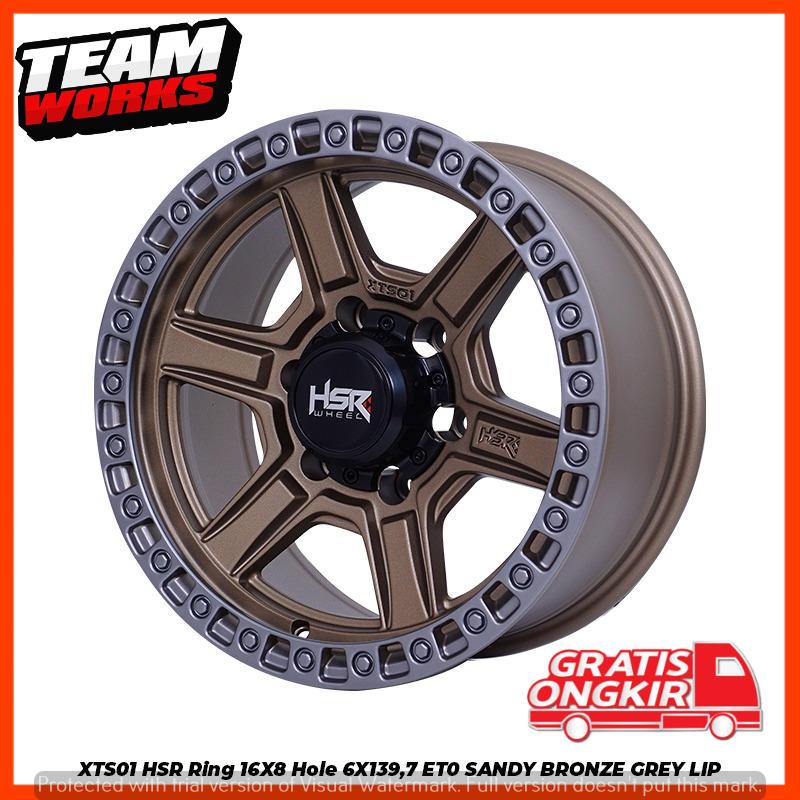 VELG RACING MURAH RING 16 MODEL SEMI OFFROAD MOBIL TRITON TERANO PANTHER NEW BLAZER VELEK R16