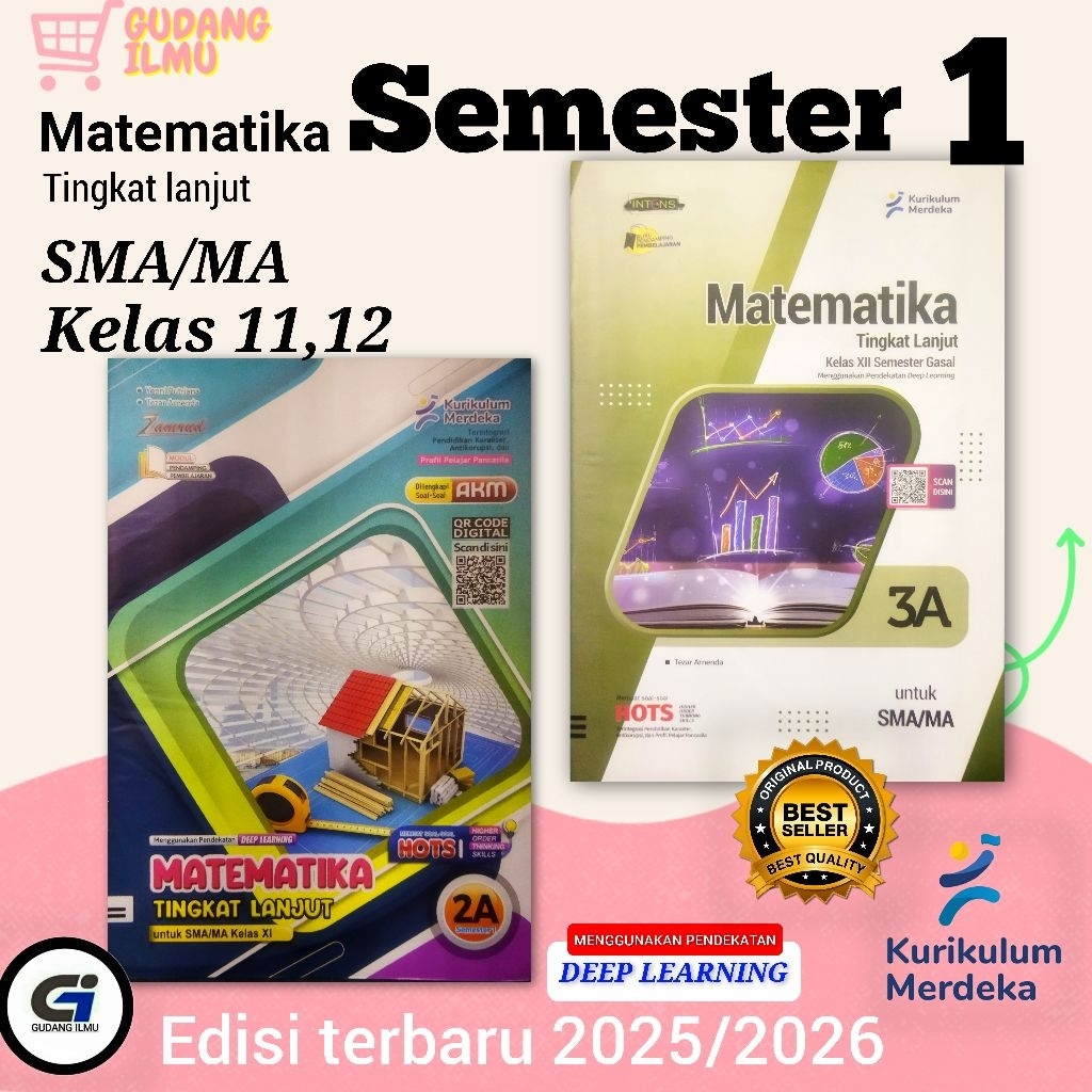 LKS MATEMATIKA TINGKAT LANJUT / PEMINATAN SMA/MA KELAS 11 12 SEMESTER 1 2025/2026 I putra nugraha