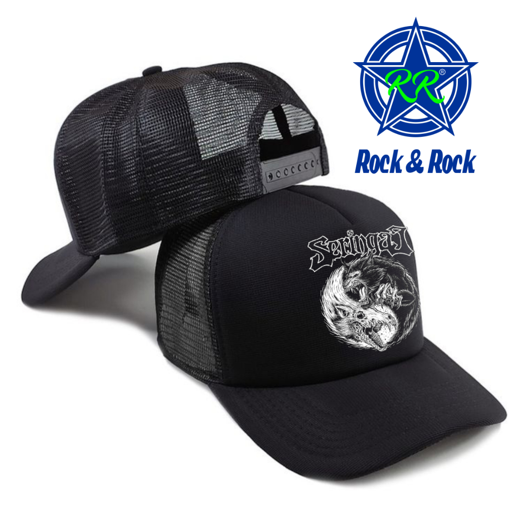Topi TRUCKETHAT SERINGAI topi band metal premium