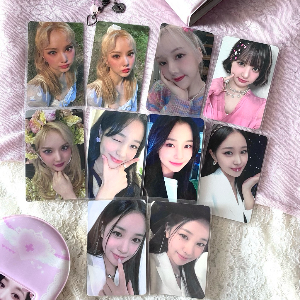 jihan weeekly eunha yerin gfriend viviz photocard pc album song of the sirens maniac walpurgis night