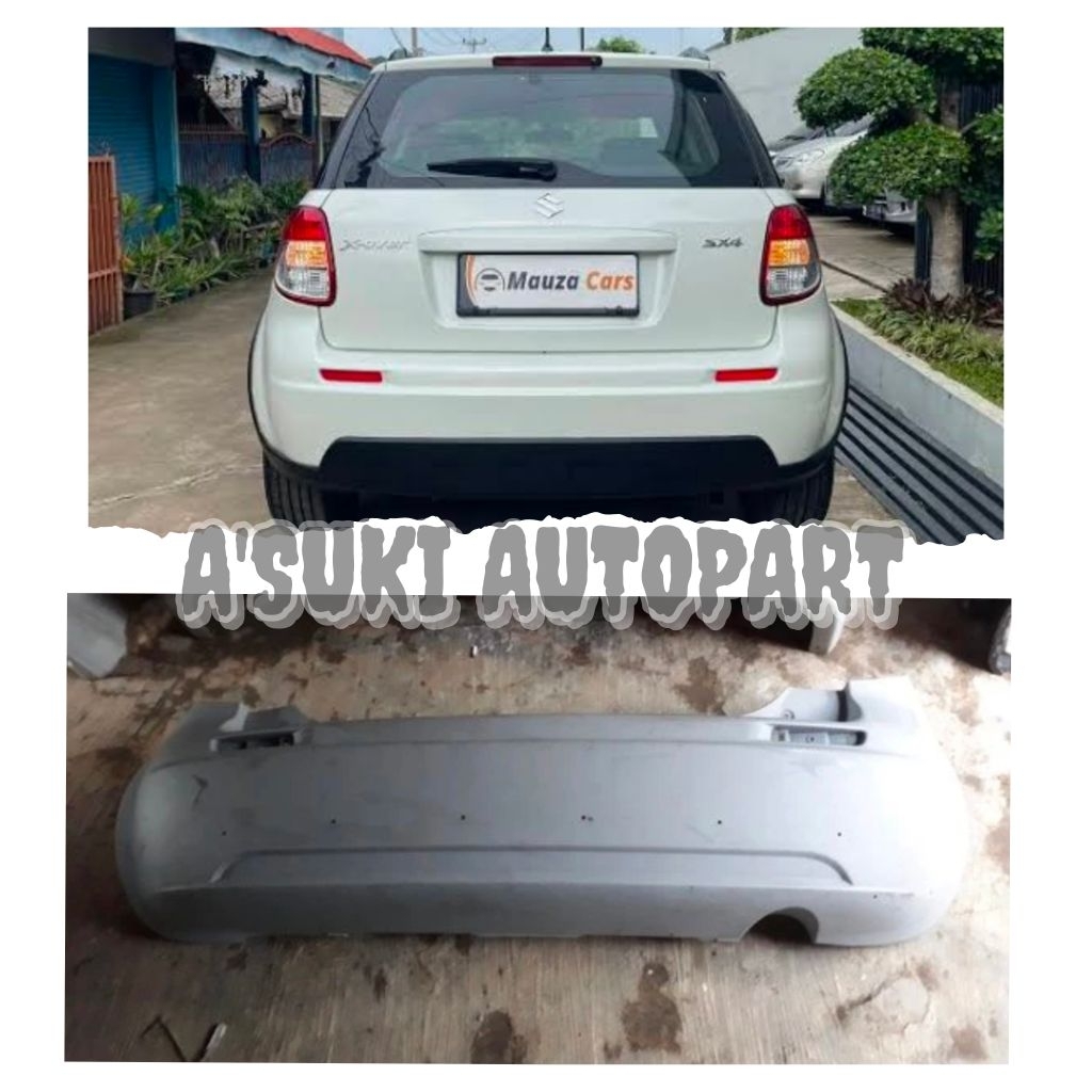 bumper bemper belakang x over 2007 2008