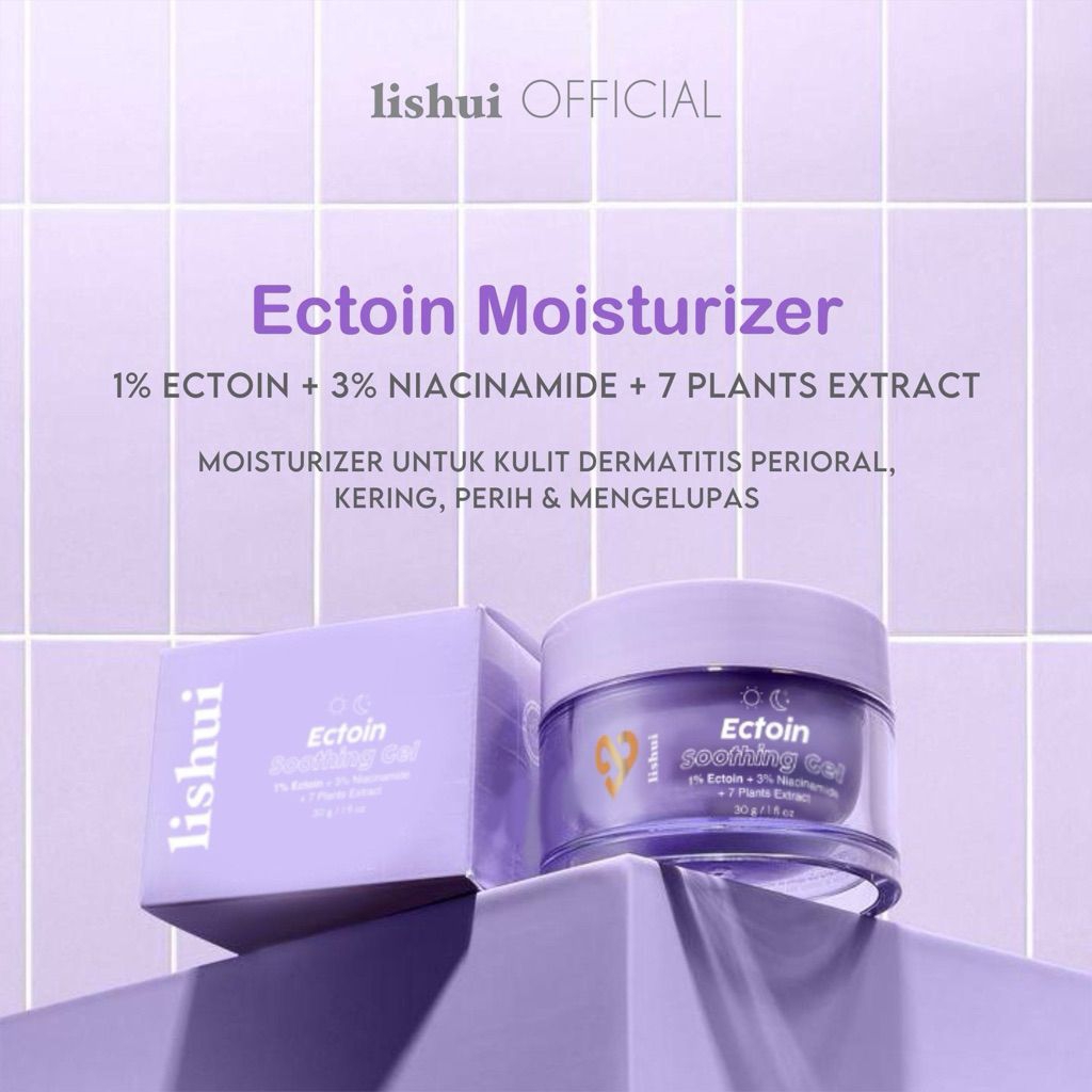 LISHUI ECTOIN MOISTURIZER GEL | MOISTURIZER UNTUK KULIT DERMATITIS PERIORAL