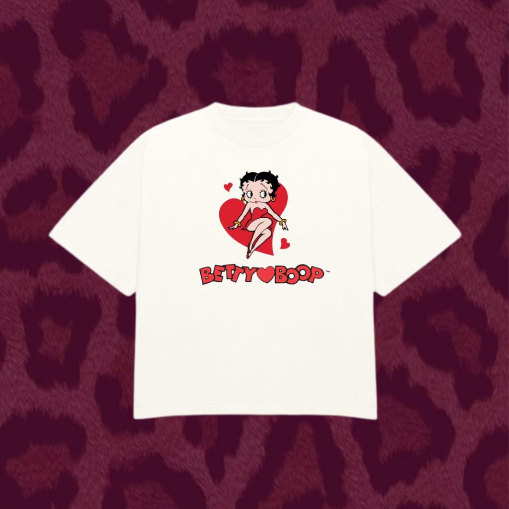 Tshirt boxy betty boop | kaos boxy betty boop keren