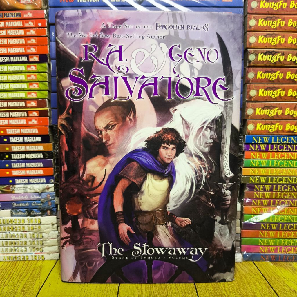 Novel The Stowaway volume 1 by R.A & Geno Salvatore