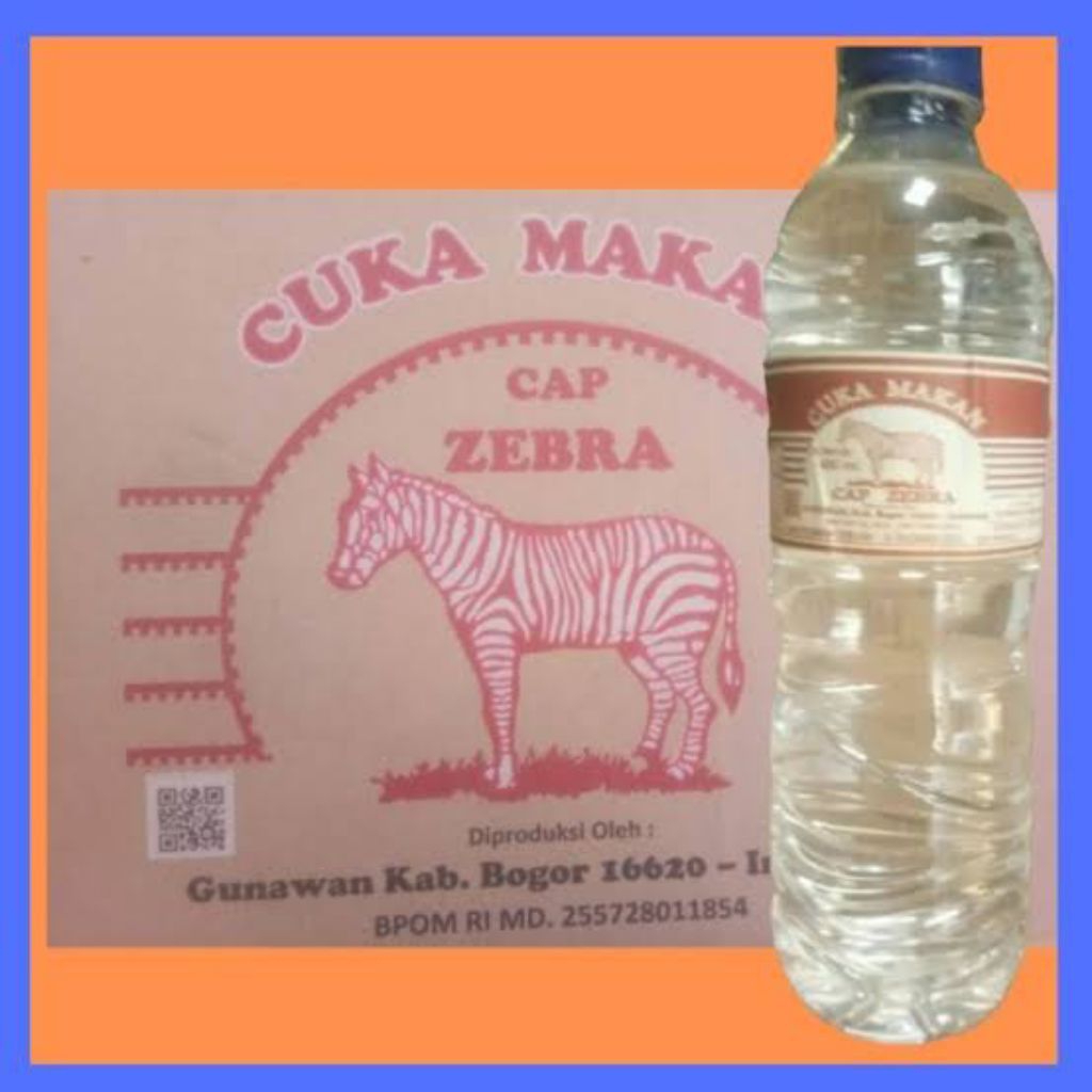 

cuka zebra cuka makan 600ml