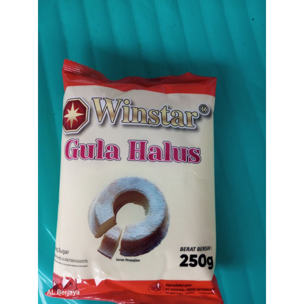 

Gula halus 250gr