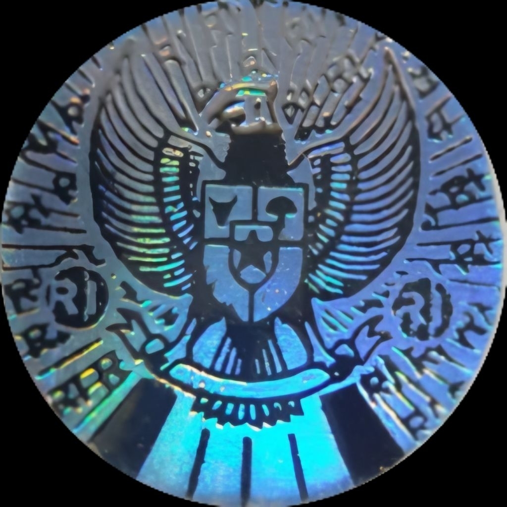 

stiker hologram garuda