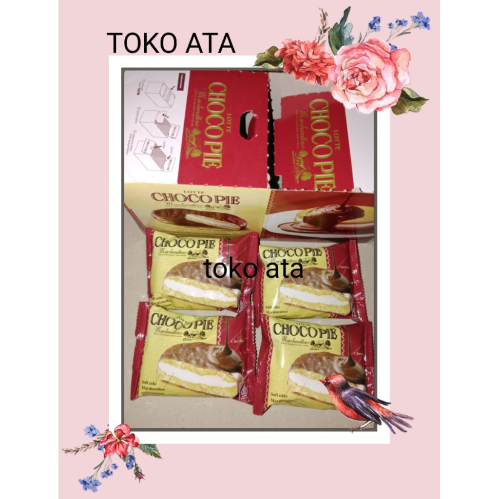 

ATA - CHOCOPIE BOLU LEMBUT LAPIS COKLAT- paket 4PICIS