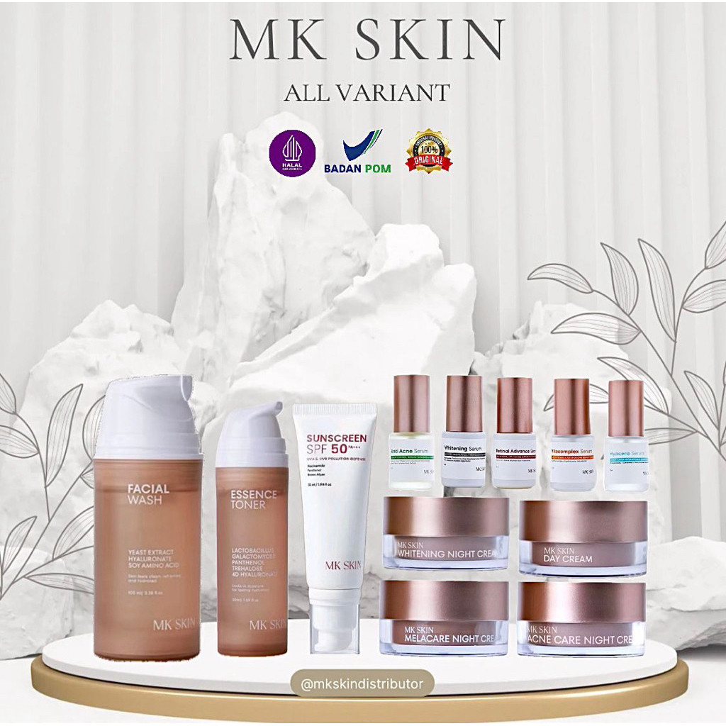 MK SKIN - READY STOCK ALL VARIAN PRODUCT (FREE GIFT) TERMURAH TERLARIS