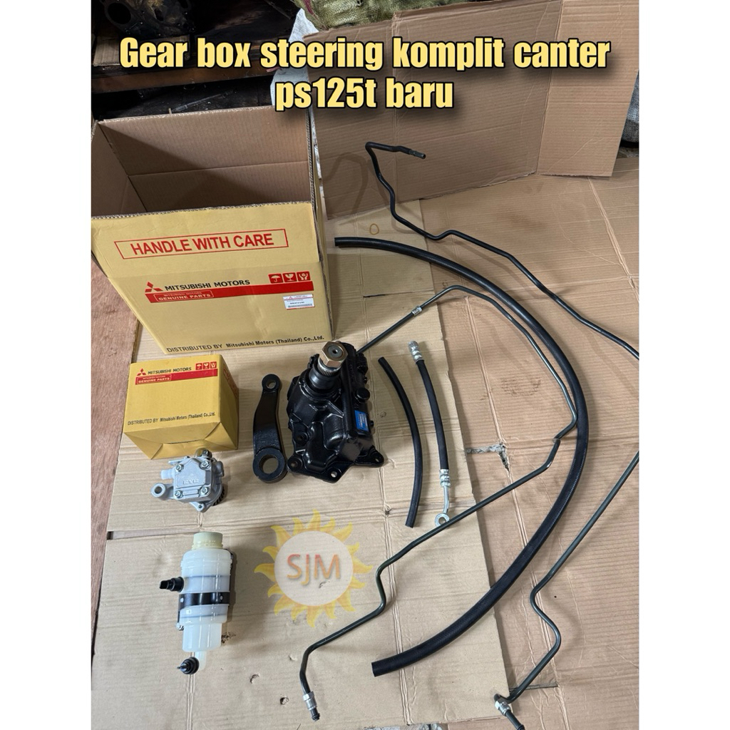 Gearbox Power Steering Komplit Canter ps125/ 136 hdx Baru