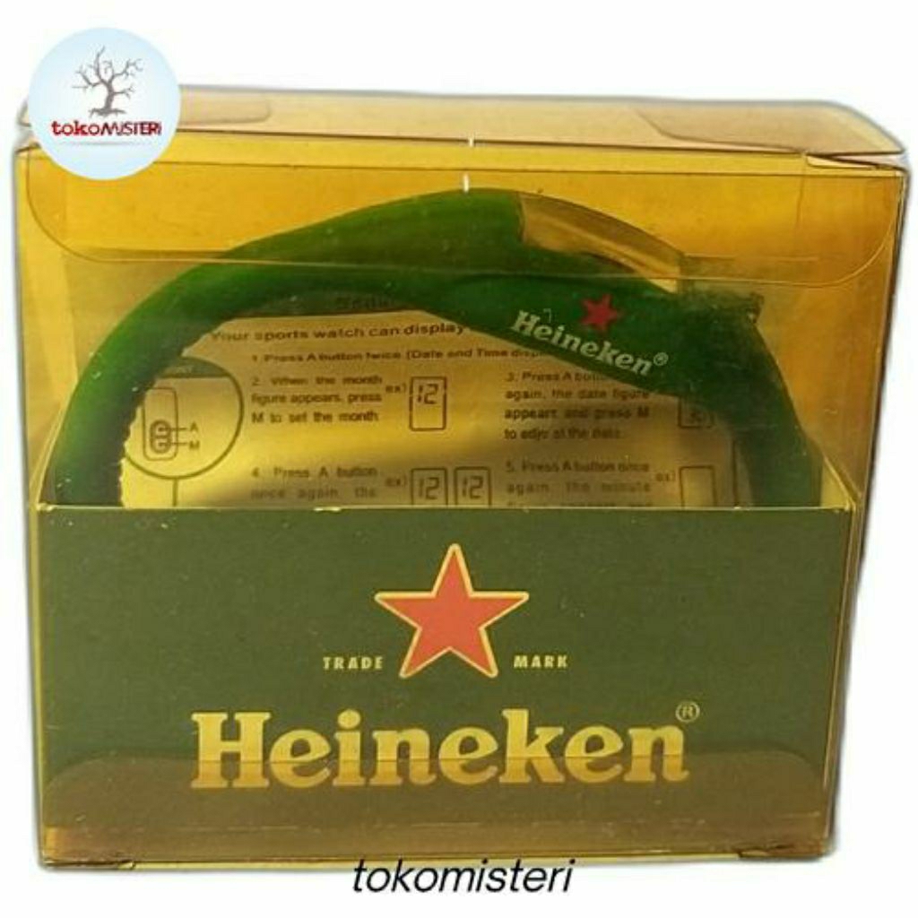 Jam Tangan Heineken Special Limited Collection Collectors Edition Watch Watches Merchandise Souvenir