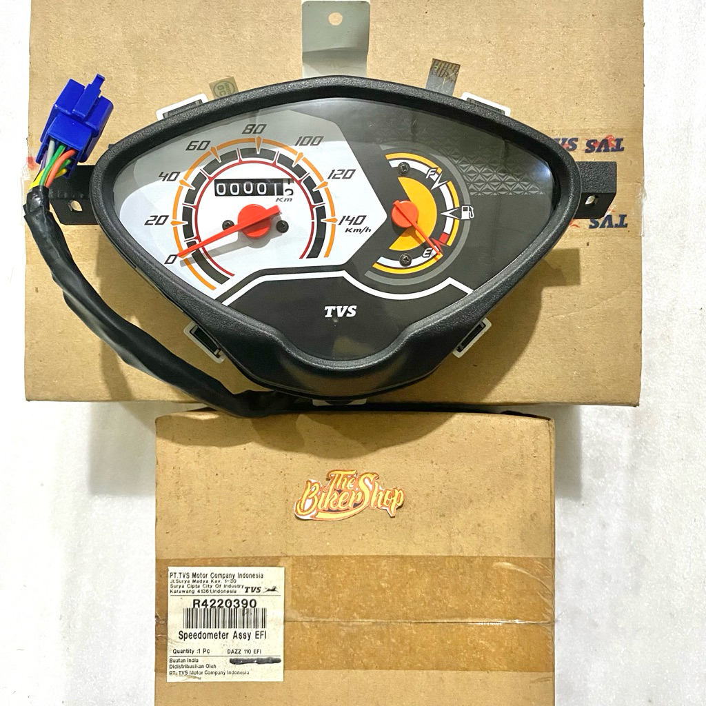 speedometer / spedometer TVS DAZZ 110 Fi injeksi Original TVS
