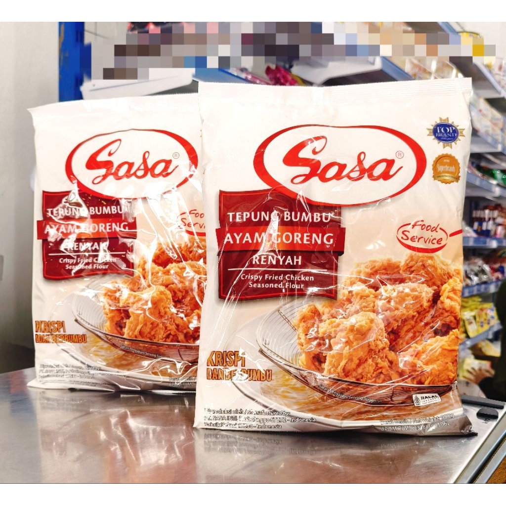 

Sasa tepung Bumbu Ayam Goreng 900gr/Tepung Bumbu Kentucky/Sasa Tepung Bumbu Ayam Goreng