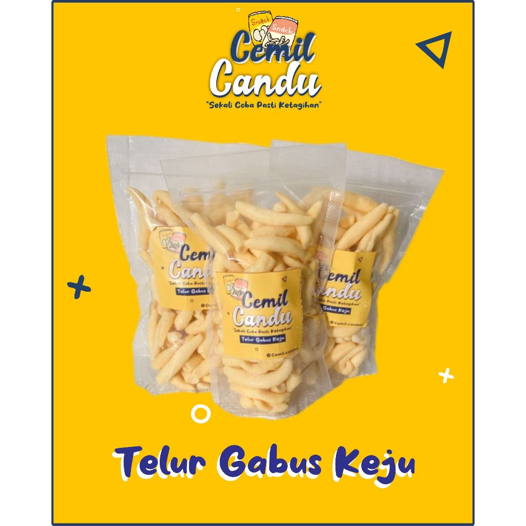 

Telur Gabus Keju Cemil Candu